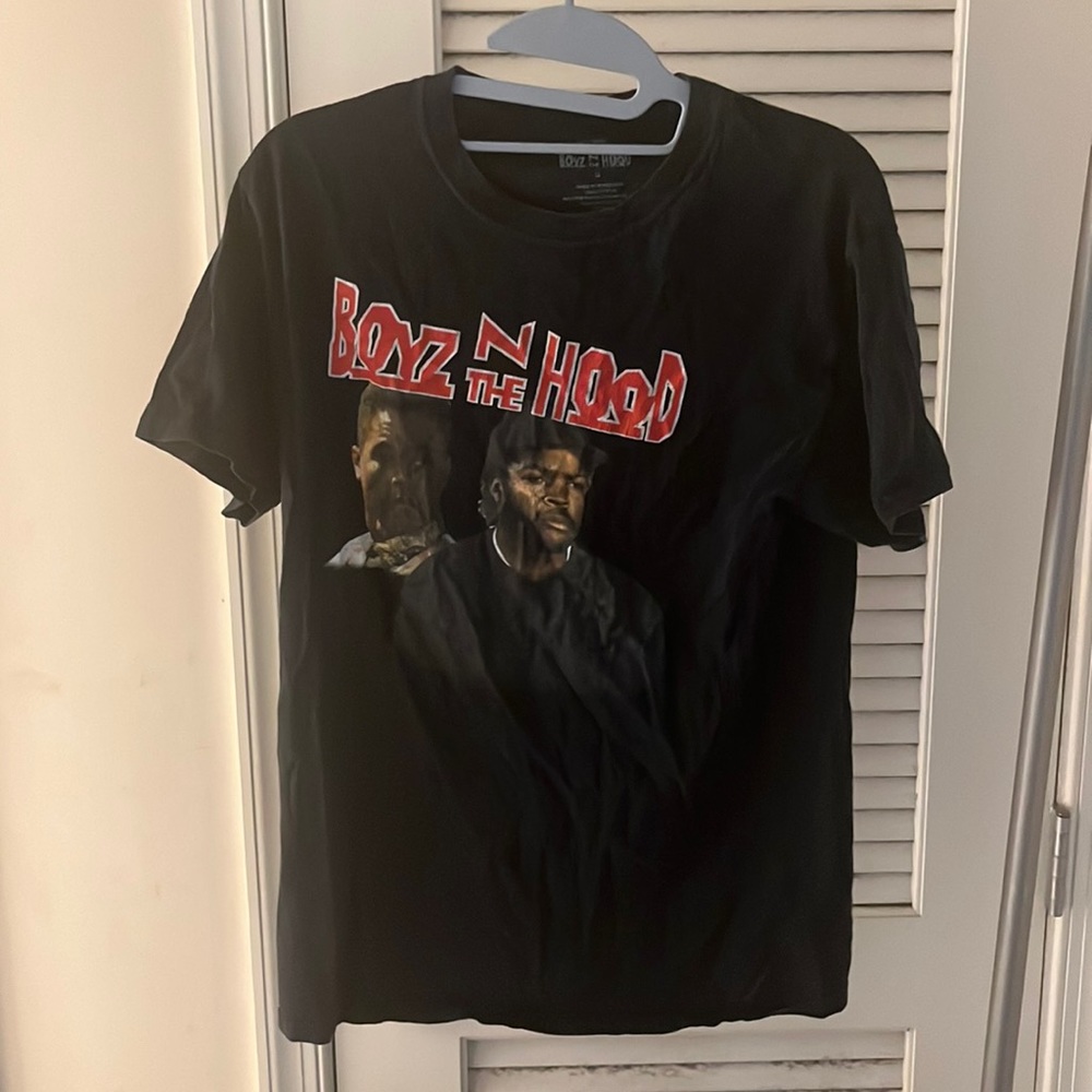 Boys N The Hood Black Graphic Tee